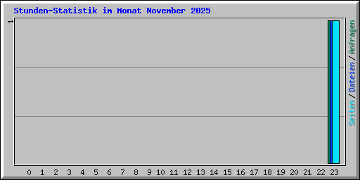 Stunden-Statistik im Monat November 2025